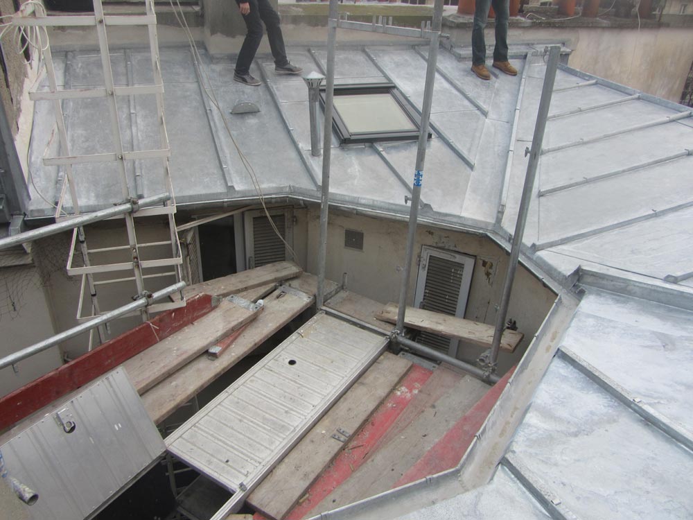 Couverture toiture Paris 1er