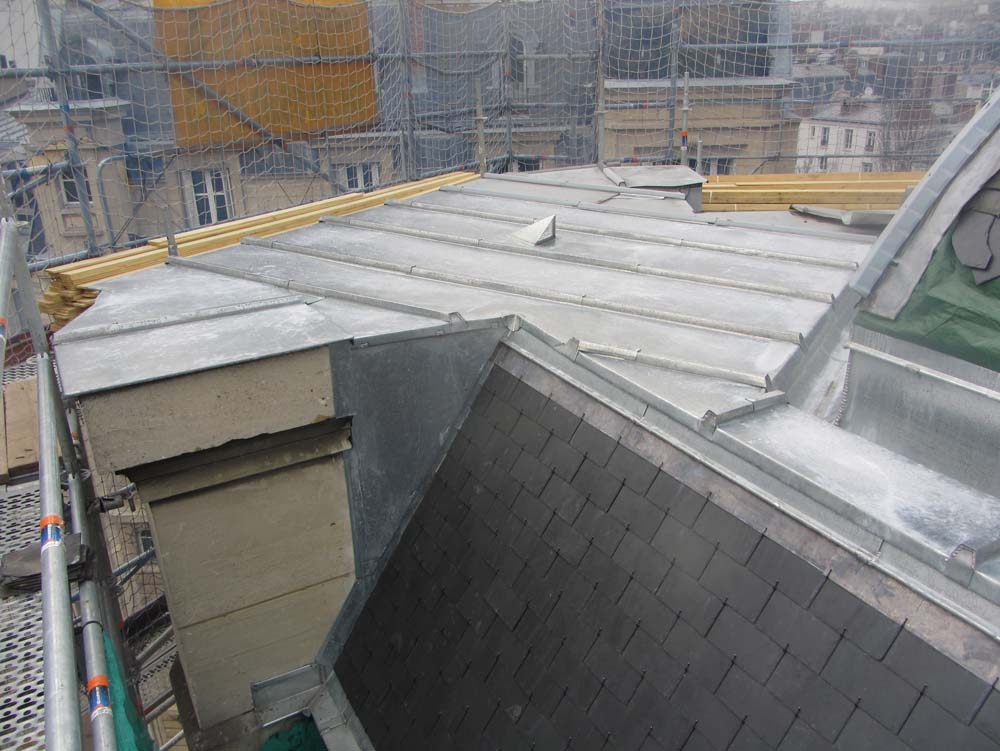 Couverture toiture Paris 16&egrave;me