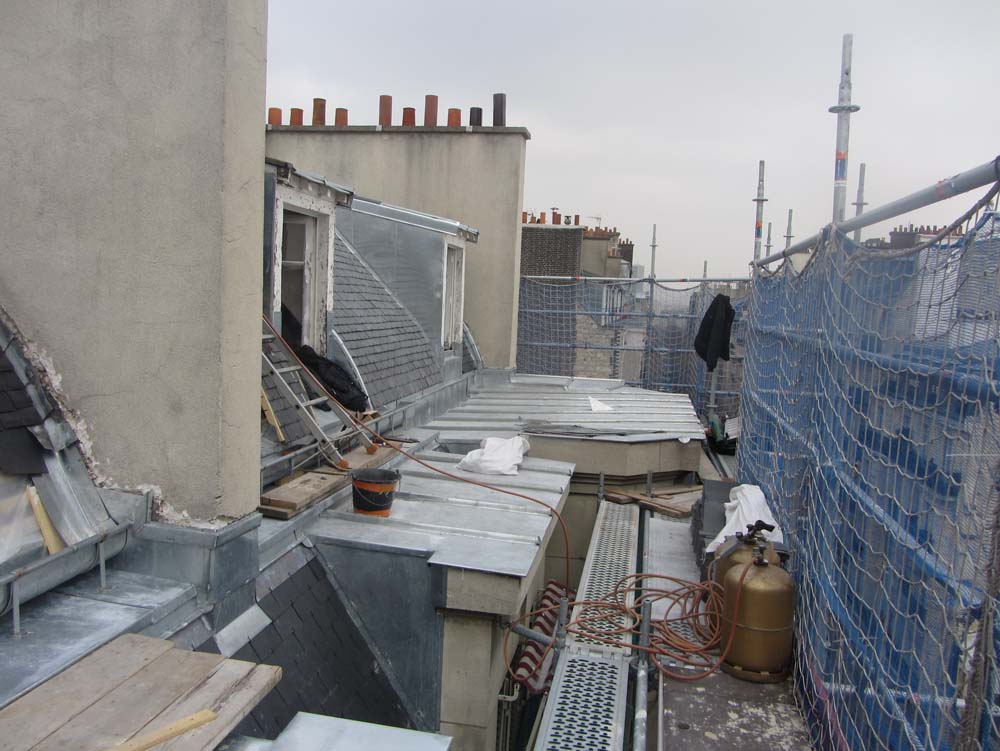 Couverture toiture Paris 16&egrave;me